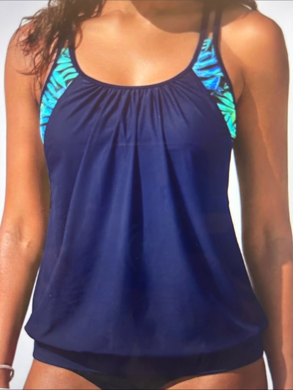 Holipick Blouson
Tankini Top - Tummy Control
Swim Top Loose
 Tank top only.